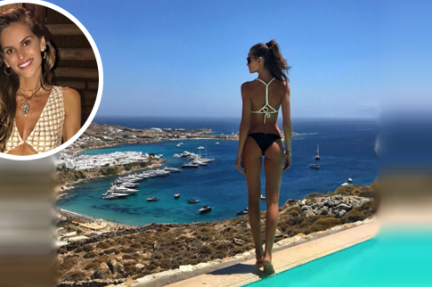 Ο «άγγελος» της Victoria's Secret που κόλασε τη Μύκονο!