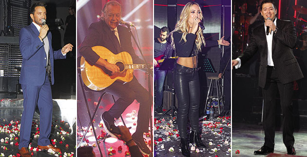 Από αριστερά: Χρήστος Μενιδιάτης, Χρήστος Κυριαζής, Αμαρυλλίς, Νίκος Μακρόπουλος