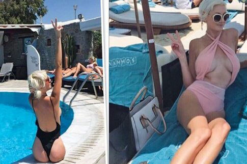 Super sexy και με μαύρο και με ροζ