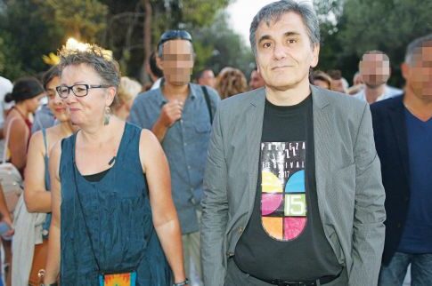 Ο cool Ευκλείδης με τη σύζυγό του στον Βιμ Μέρτενς