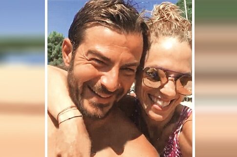 Αγκαλιά στη Σκιάθο Ντάνος και Ντορέττα Παπαδημητρίου!