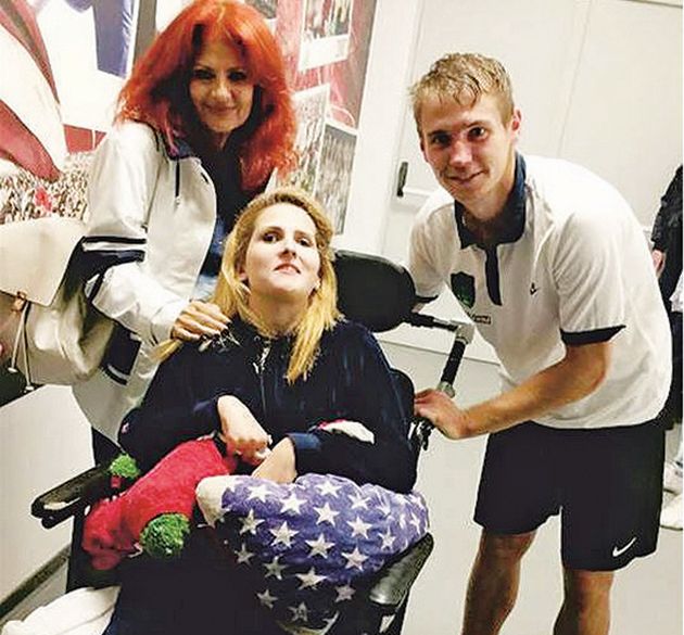 Την περίοδο της νοσηλείας της