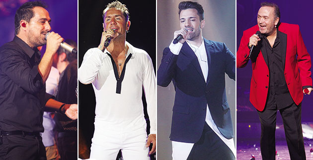 Από αριστερά: Μάκης Διμάκης, Γιώργος Μαζωνάκης, Κωνσταντίνος Αργυρός, Σταμάτης Γονίδης