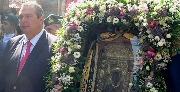 ΥΠΟΥΡΓΟΣ • Ο Πάνος Καμμένος στην Παναγία Σουμελά