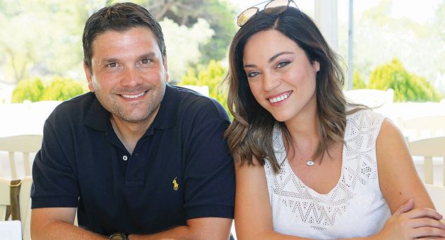 Ντίνος Σιωμόπουλος και Μπάγια Αντωνοπούλου