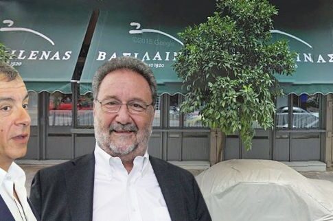 «Μαγειρέματα» Θεοδωράκη σε ταβέρνα με συριζαίο υφυπουργό