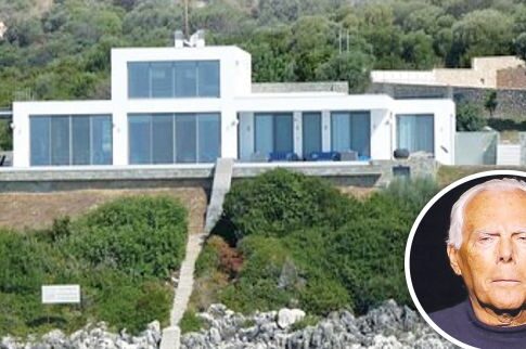 Το «παλάτι» του Αρμάνι στα Σύβοτα