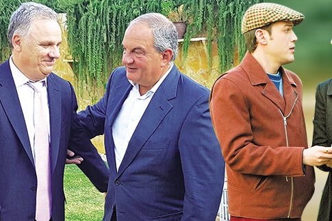 O Κώστας Kαραμανλής πήγε σε γάμο στο... Κάτω Παρτάλι