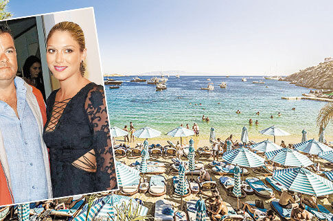 Στο beach bar της χλιδής ετοιμάζονται για γεννητούρια