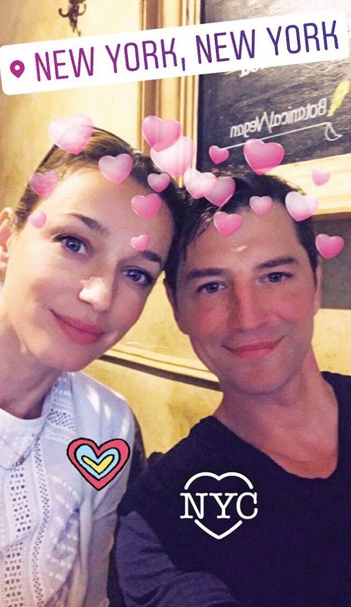 ΕΡΩΤΕΥΜΕΝΟΙ στη Νέα Υόρκη Κάτια Ζυγούλη και Σάκης Ρουβάς