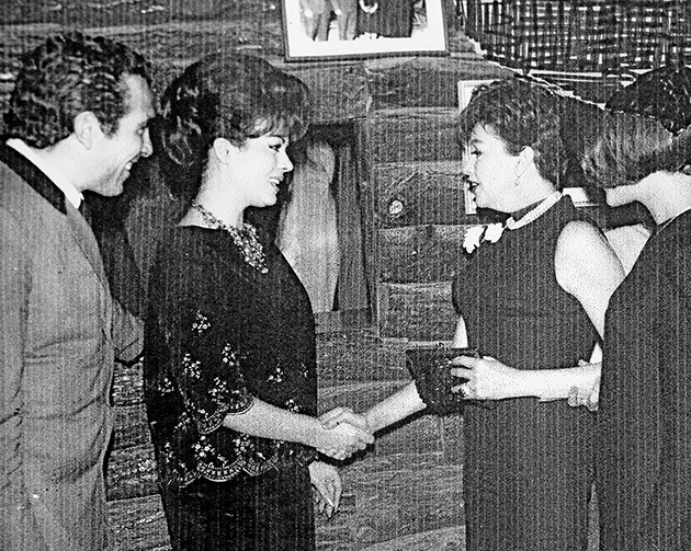 ΔΙΑΣΗΜΟΙ • Με τη Μάριον Σίβα και την Τζούντι Γκάρλαντ