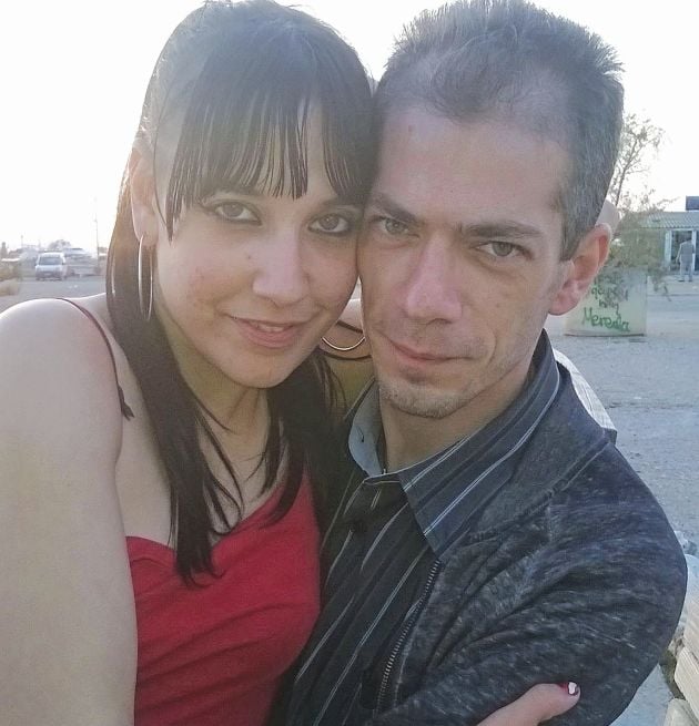 Ο Βαγιανός Μαρουλάκης και η σύντροφός του Ελλη