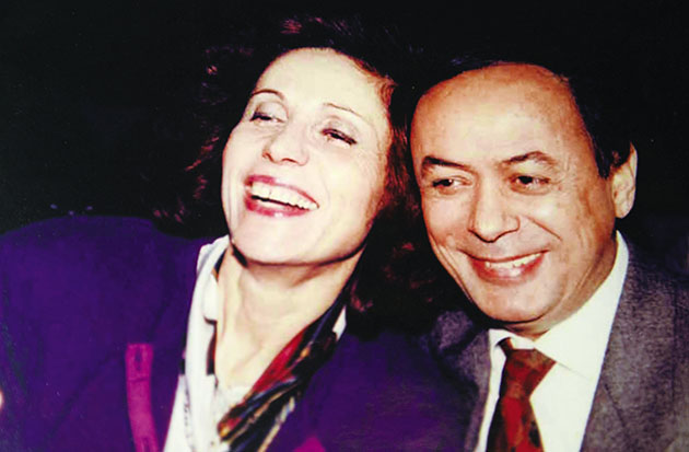 ΖΕΥΓΑΡΙ • Με τη γυναίκα του, την οποία έχασε πριν από λίγους μήνες