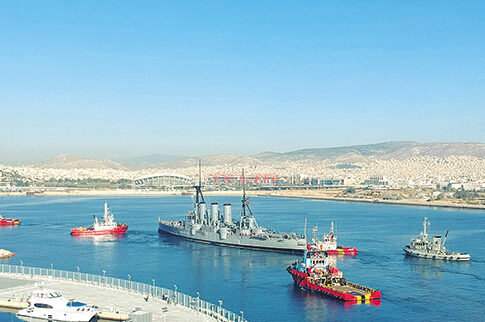 Το «Αβέρωφ» επέστρεψε στις θάλασσες 70 χρόνια μετά
