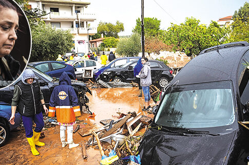 Εικόνες βιβλικής καταστροφής αποκαλύφθηκαν με το πρώτο φως της ημέρας