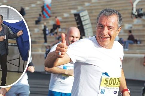 Από τον Μαραθώνιο τροχάδην για τις κάλπες ο Θεοδωράκης!