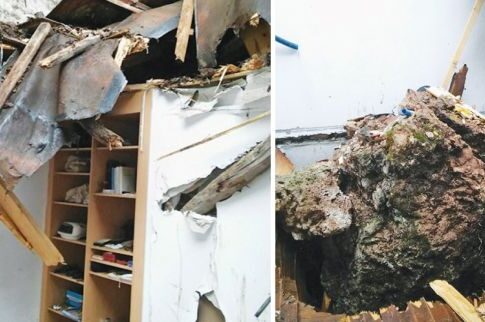 Θαύμα στη Βέροια: Μοναχός σώθηκε από βράχο που καταπλάκωσε το κελί του