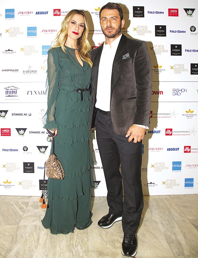 ΠΟΖΑ • Η Ντορέττα Παπαδημητρίου με τον Γιώργο Αγγελόπουλο