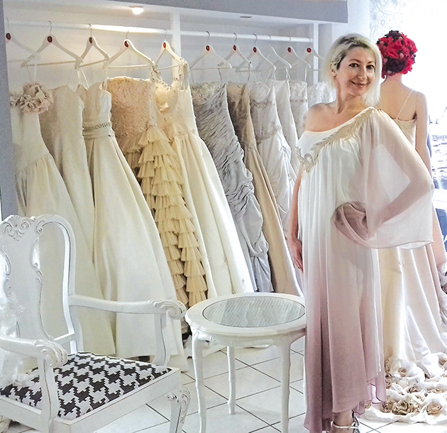 Στο ατελιέ η τραγουδίστρια Γωγώ Βαγενά