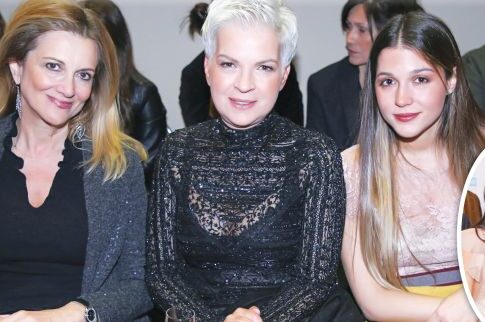Εμφάνιση της Αντας Παπανδρέου σε fashion show στον Ιππόδρομο