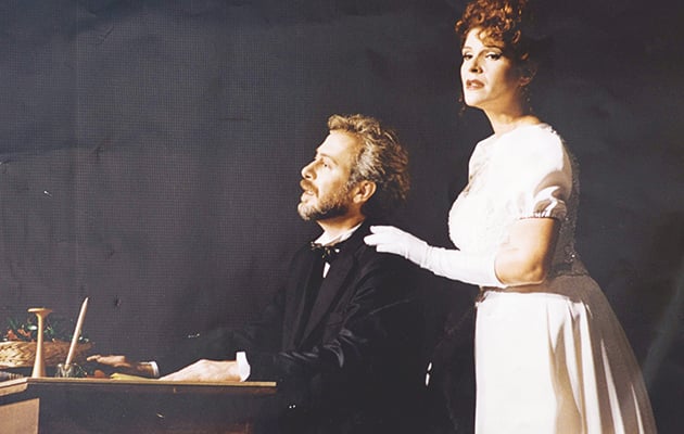 Στο σανίδι με τον Γρηγόρη Βαλτινό