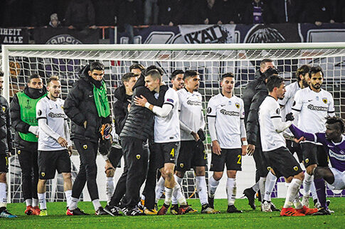 Σπουδαία πρόκριση της ΑΕΚ στο Europa League! Πήρε χρυσή ισοπαλία (0-0) στην Αυστρία