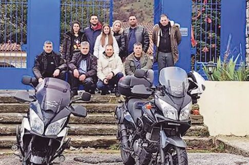 V-Strom Greek Riders: Αγγελοι σε δύο τροχούς