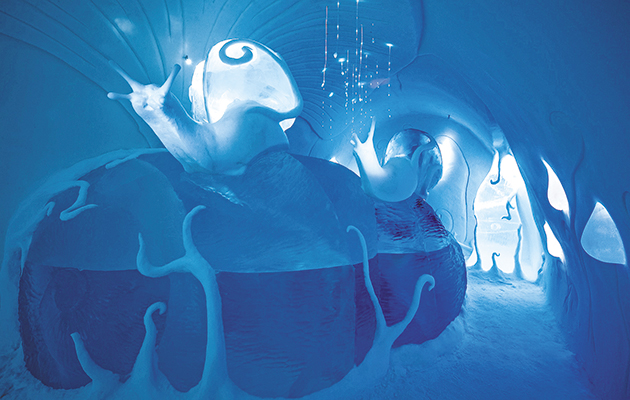 Σπηλιά με γιγάντια σαλιγκάρια