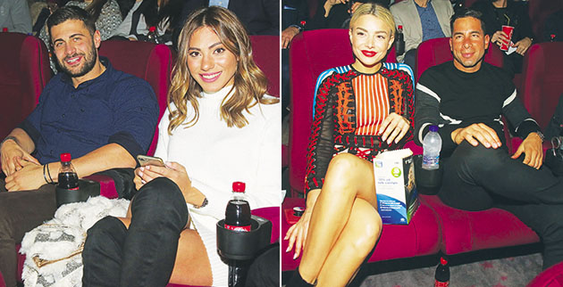 Αριστερά: Ο Κωνσταντίνος Βασάλος με την Ευρυδίκη Βαλαβάνη. Δεξιά: Η Ζοζεφίν Βέντελ με τον Βασίλη Μιχαήλ