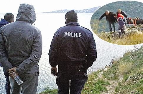 Βουτιά θανάτου πάνω στο μηχανάκι του