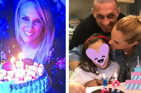 Δύο τούρτες για τα γενέθλιά της Ελενας Ασημακοπούλου