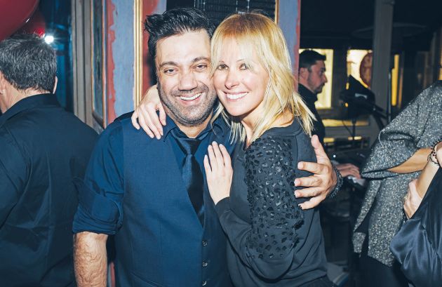 Με τη σύζυγό του Βίλλυ