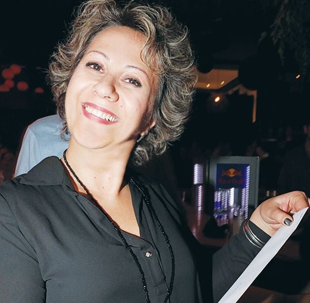 Η Κατερίνα Σιώμου ήταν από τις τυχερές της βραδιάς