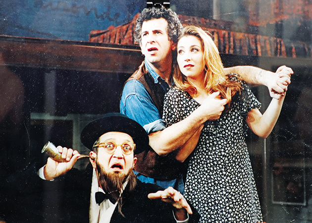 Σε παράσταση με τον Πέτρο Φιλιππίδη