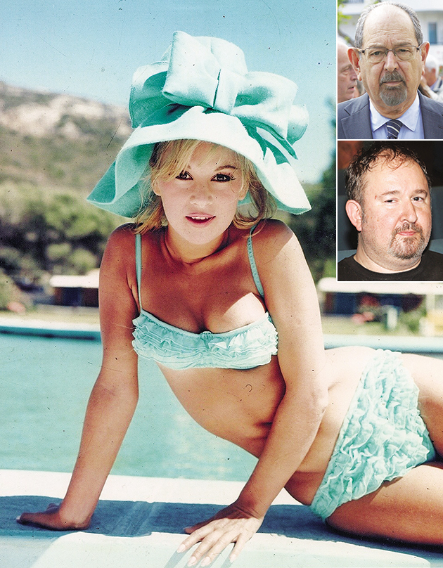 Δεξιά πάνω: Ο Τάκης Βουγιουκλάκης. Κάτω: Ο Γιάννης Παπαμιχαήλ