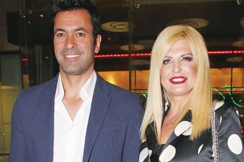 Πουά + ριγέ = φάουλ για την Πατούλη