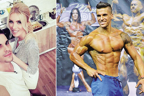 Bodybuilder με διακρίσεις ο κούκλος pastry chef της Καινούργιου