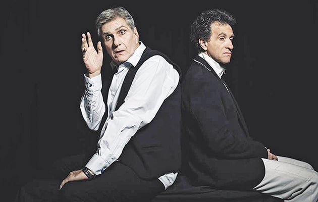 ΠΡΟΒΑ • Με τον Κώστα Μπίγαλη στην παράσταση «Πέντε», που κάνει πρεμιέρα την ημέρα των ερωτευμένων