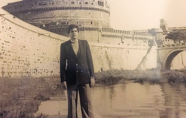 ΣΤΗΝ ΙΤΑΛΙΑ • Σε ένα από τα αγαπημένα του ταξίδια