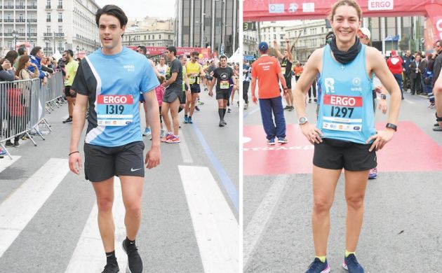 Ο Ρένος Ρώτας και η Γιούλικα Σκαφιδά