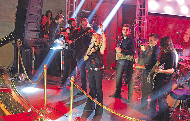 Η Αννα Βίσση σε καζίνο των Σκοπίων