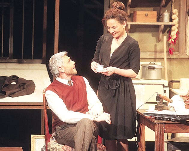 Ο Σταύρος Ζαλμάς και η Δήμητρα Ματσούκα