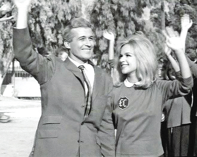 Στην ταινία «Χτυποκάρδια στο θρανίο» οι Δημήτρης Παπαμιχαήλ και Αλίκη Βουγιουκλάκη