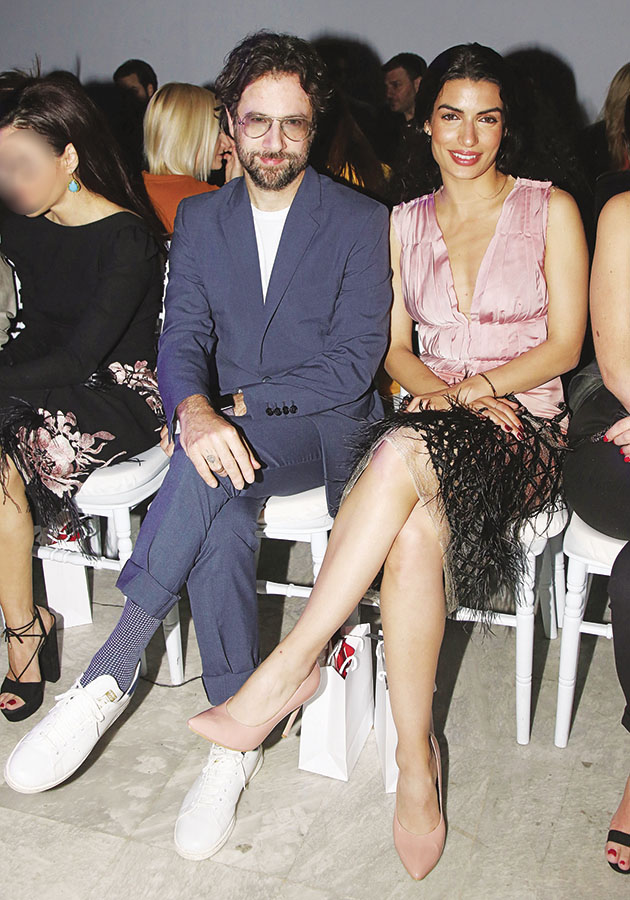 Ο Κωστής Μαραβέγιας με την Τόνια Σωτηροπούλου