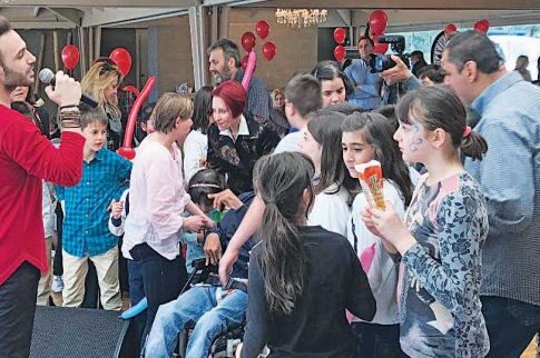 O Καραδήμος σκόρπισε χαρά στους μικρούς ήρωες