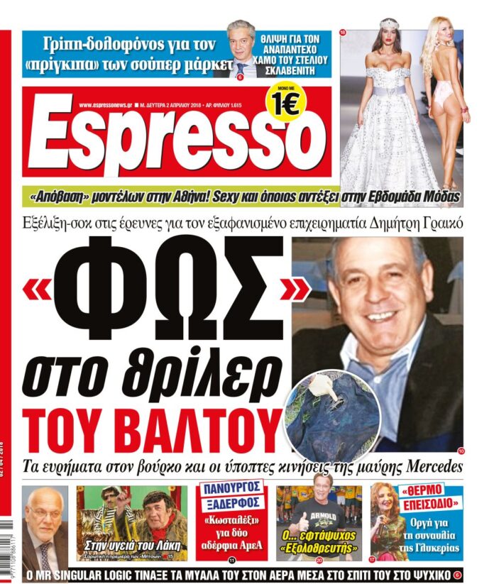 Δευτερα 02.04.18