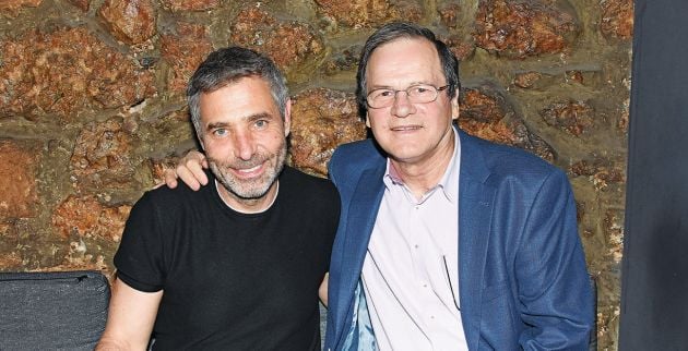 ΑΓΚΑΛΙΑ ο Θοδωρής Αθερίδης με τον Χρήστο Νικολόπουλο