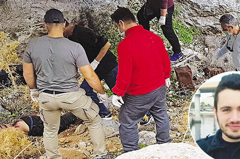 Ίχνη από ρόδα Ι.Χ. στην πλάτη του!