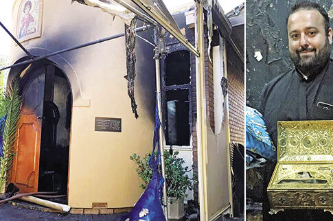 ΘΑΥΜΑ! Οι φλόγες δεν άγγιξαν τα ιερά λείψανα του Αγίου Παντελεήμονος