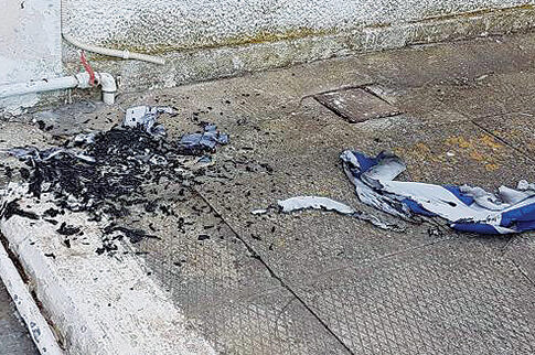 Έκαψαν ελληνική σημαία σε παιδικό σταθμό